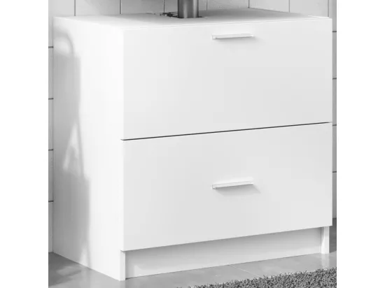 Armoire d'évier blanc 59x37x59 cm bois d'ingénierie
