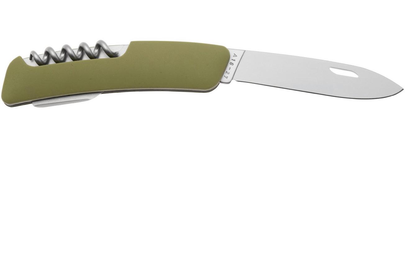 Swiza D01 AM, KNI.0016.1050, Olive, Zwitsers zakmes, 4 tools