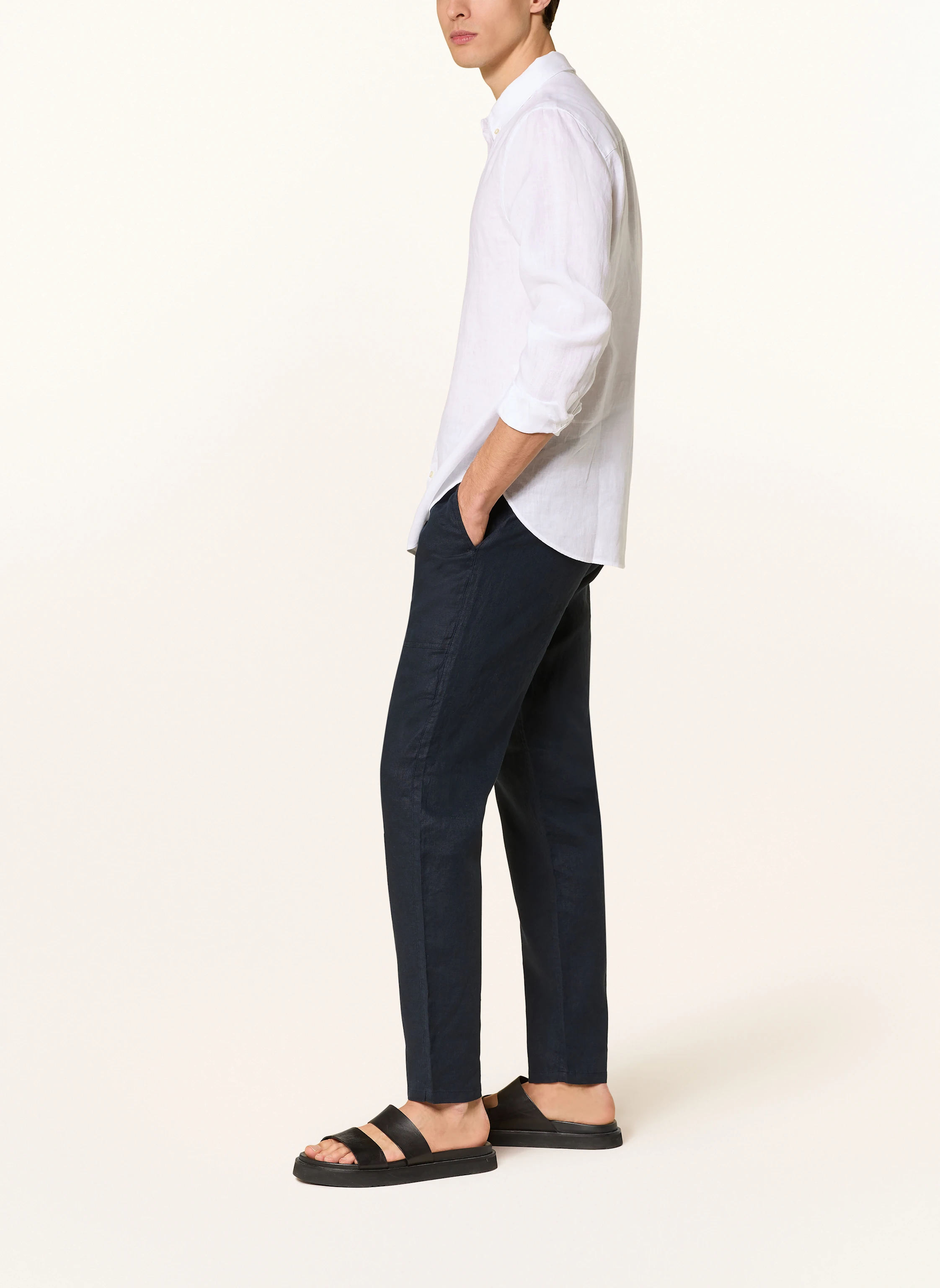 ECOALF Leinenhose ETHIC im Jogging-Stil Slim Fit