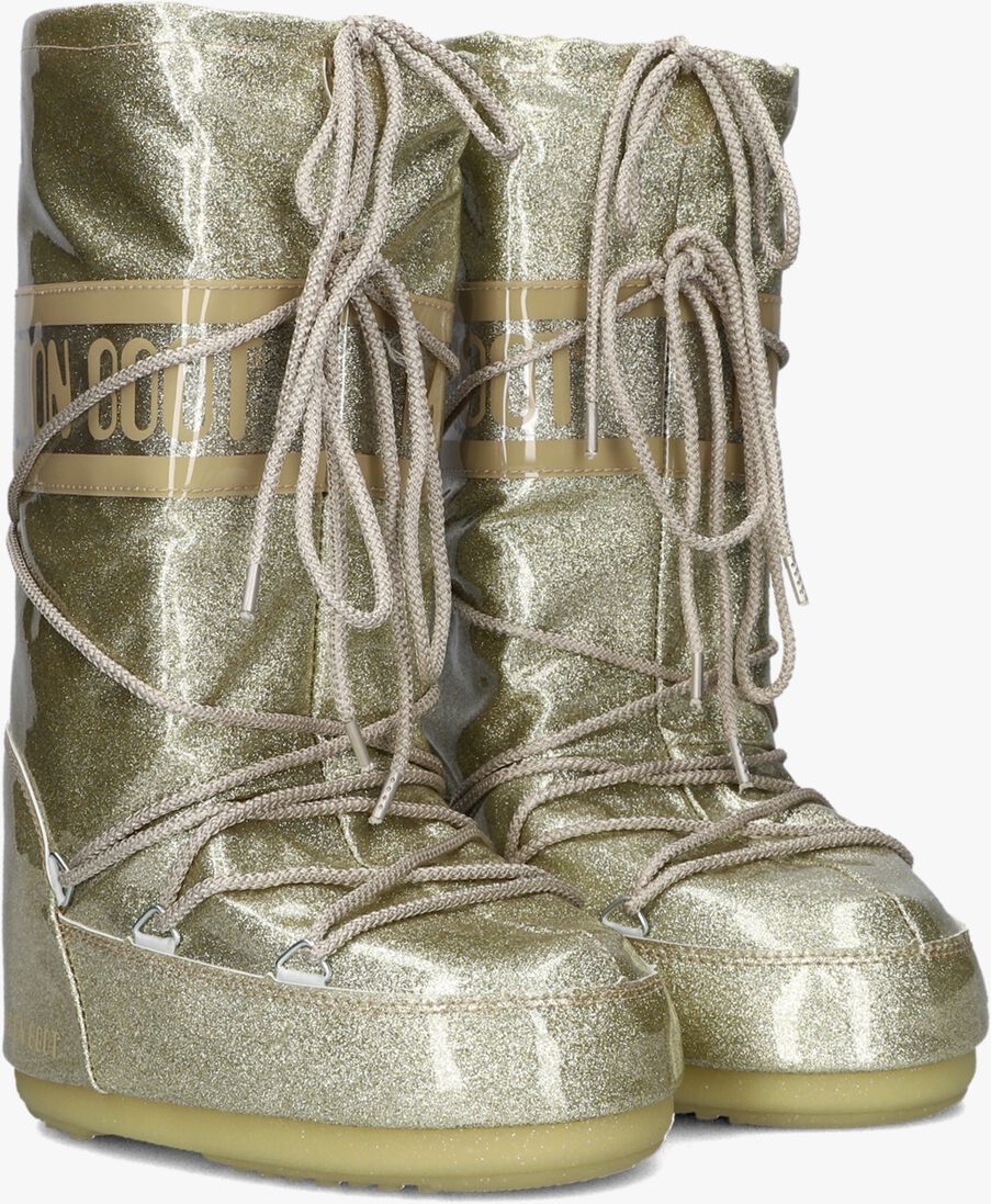 MOON BOOT gouden moon boot  mb icon glitter