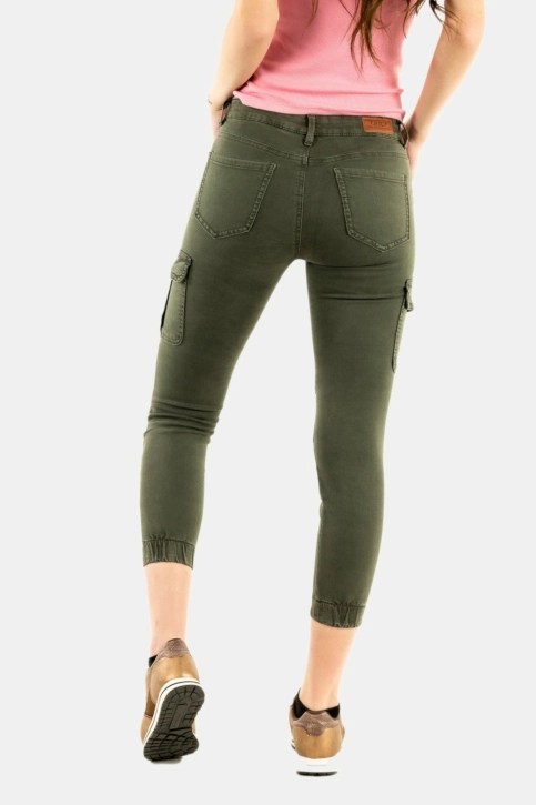 Pantalons only missouri reg ank life oil green