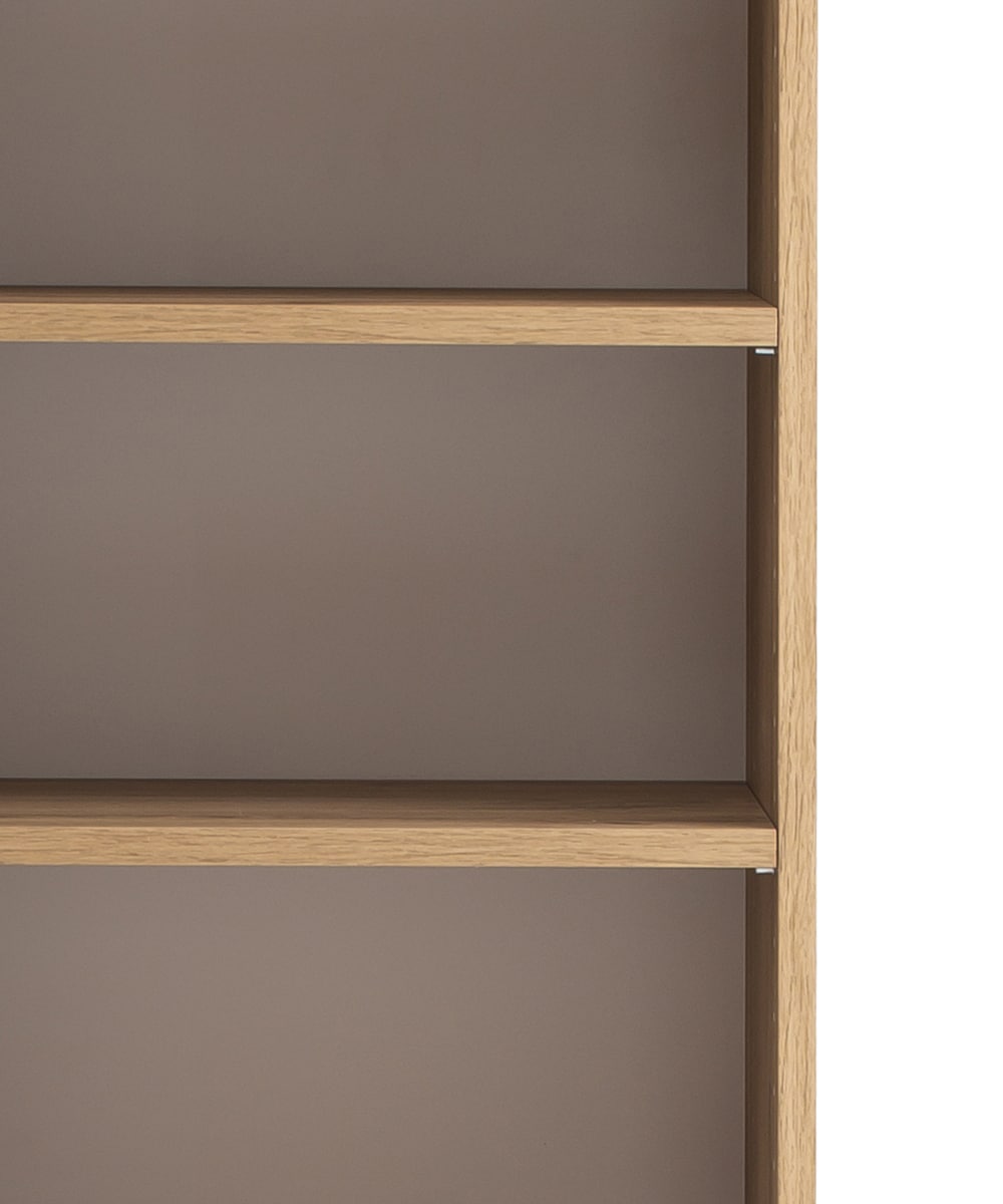 Seitenschrank Limburg braun B/H/T 30x180x35 cm