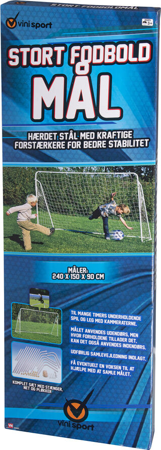 VINI SPORT STORT FODBOLDMÅL 240x150.