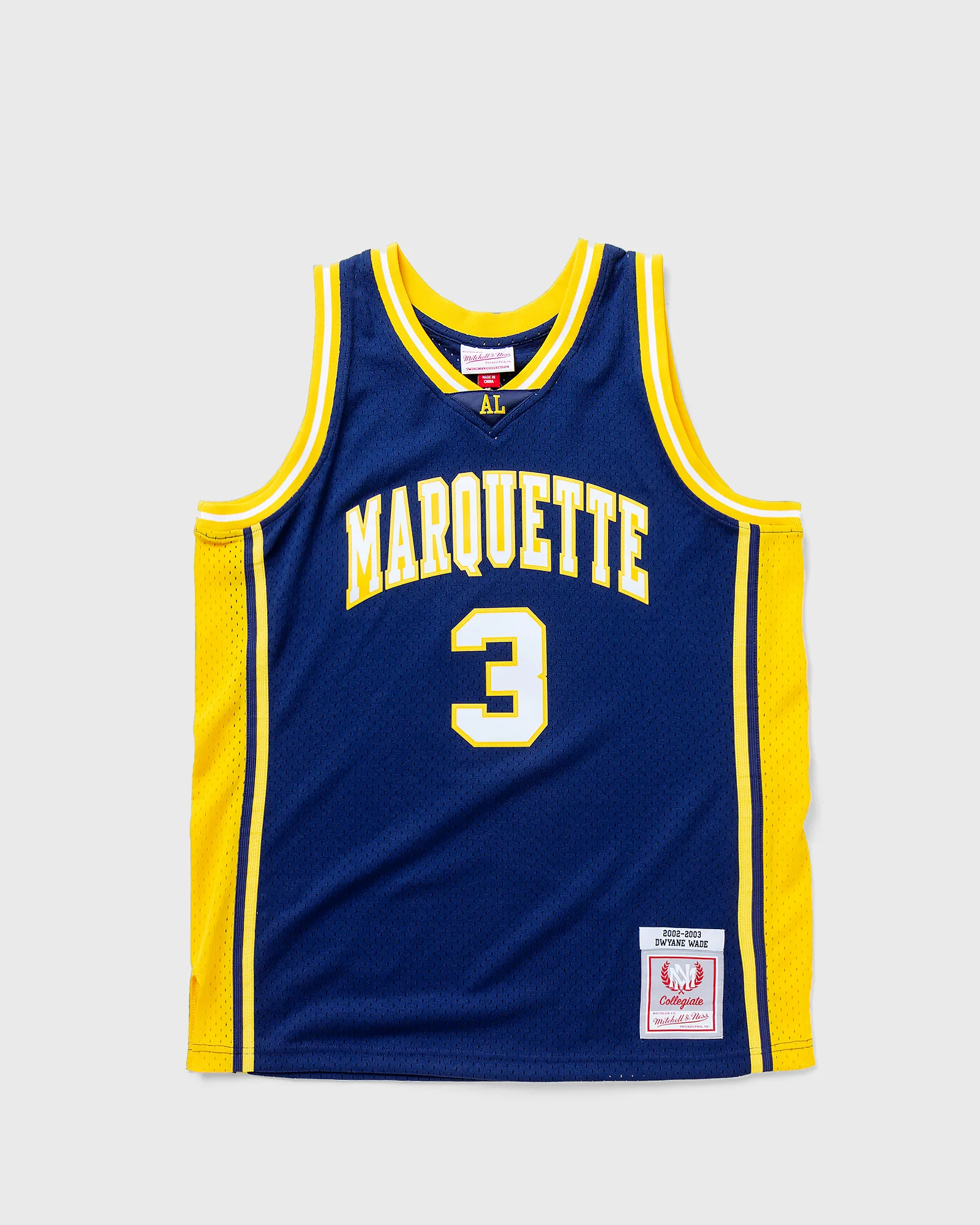 Mitchell & Ness NCAA SWINGMAN JERSEY MARQUETTE UNIVERSITY 2002-03 DWYANE WADE #3