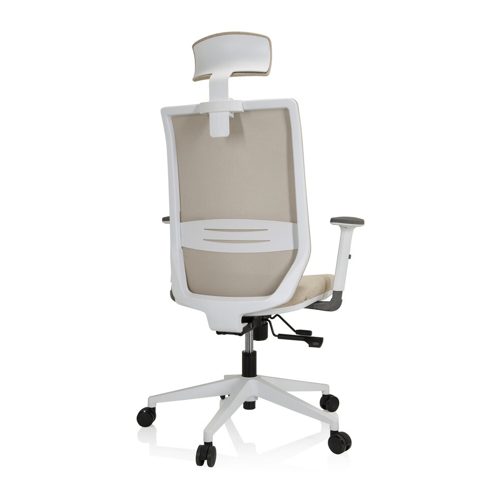 Profi Bürostuhl PROFONDO PRO W Stoff/Netzstoff mit Armlehnen (höhenverstellbar) hjh OFFICE