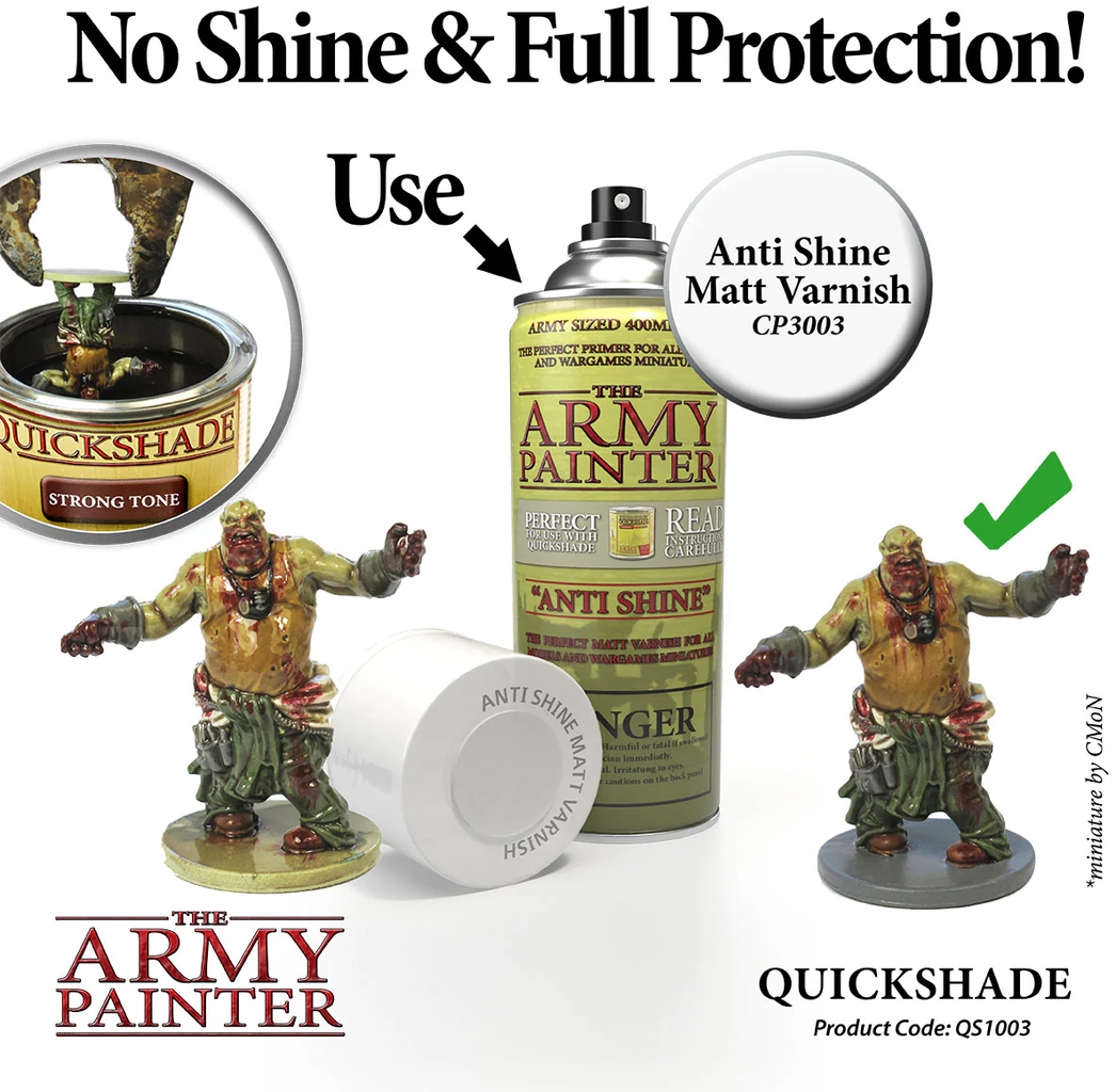 The Army Painter  Quickshade Dip, Dark Tone    Der schnelle Weg zu meisterhaften Schattierungen
