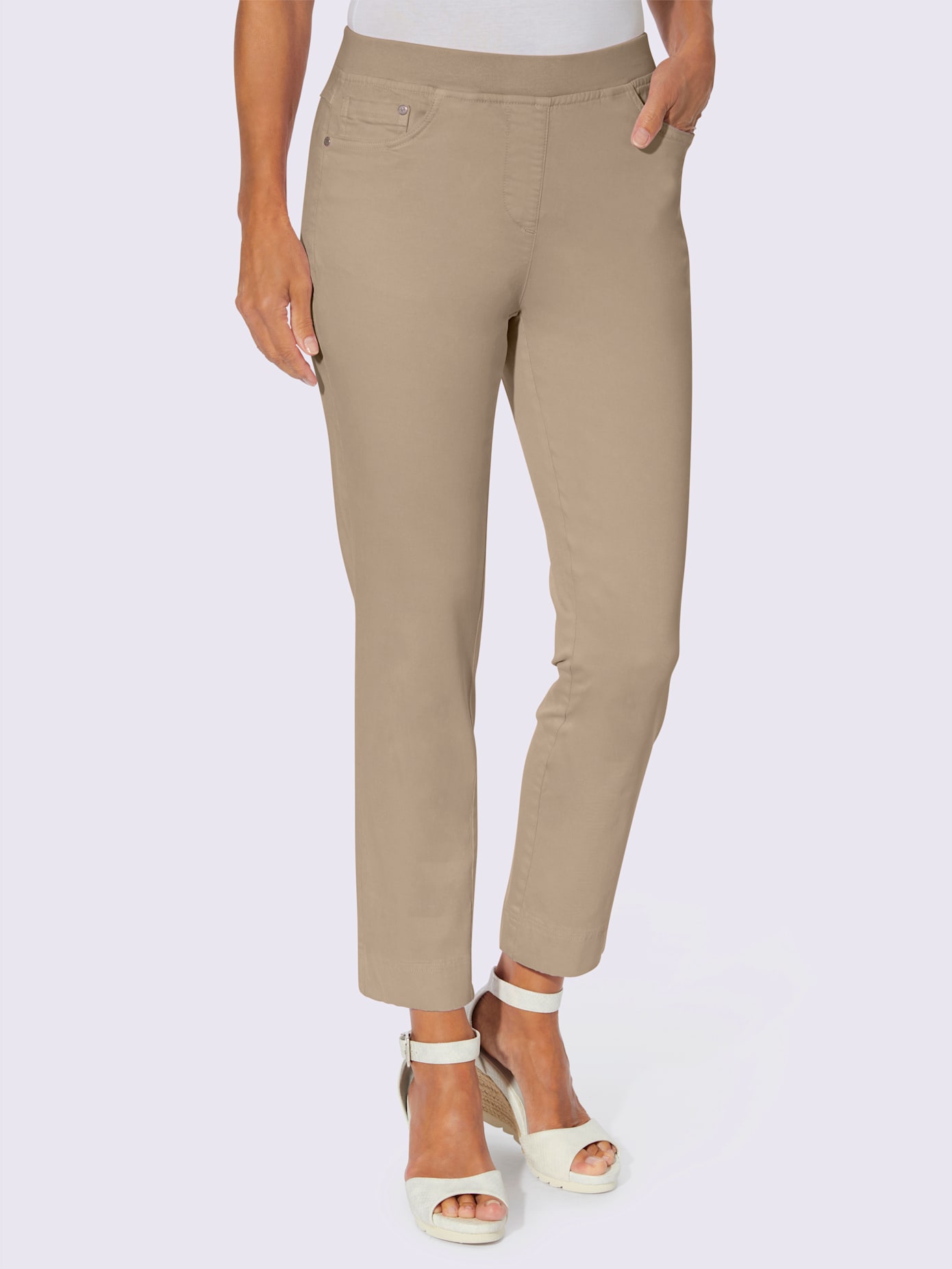 Jean 7/8 avec coton