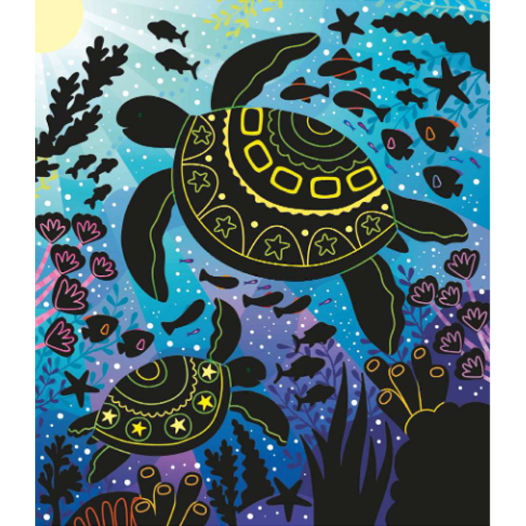uitgeverij usborne krasboek diep in de zee