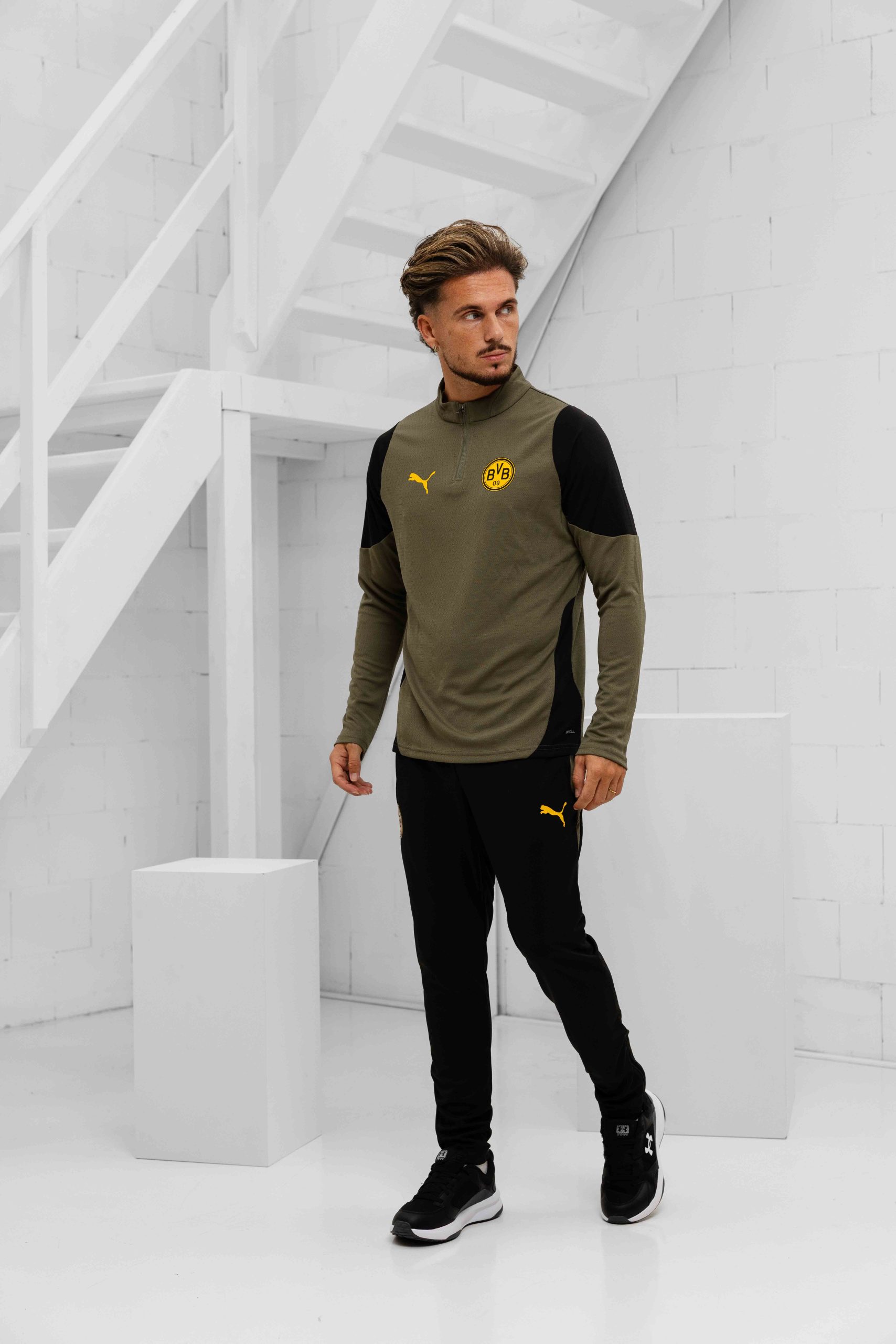Borussia Dortmund 1/4 Zip Trainingspak Senior 2025/2026