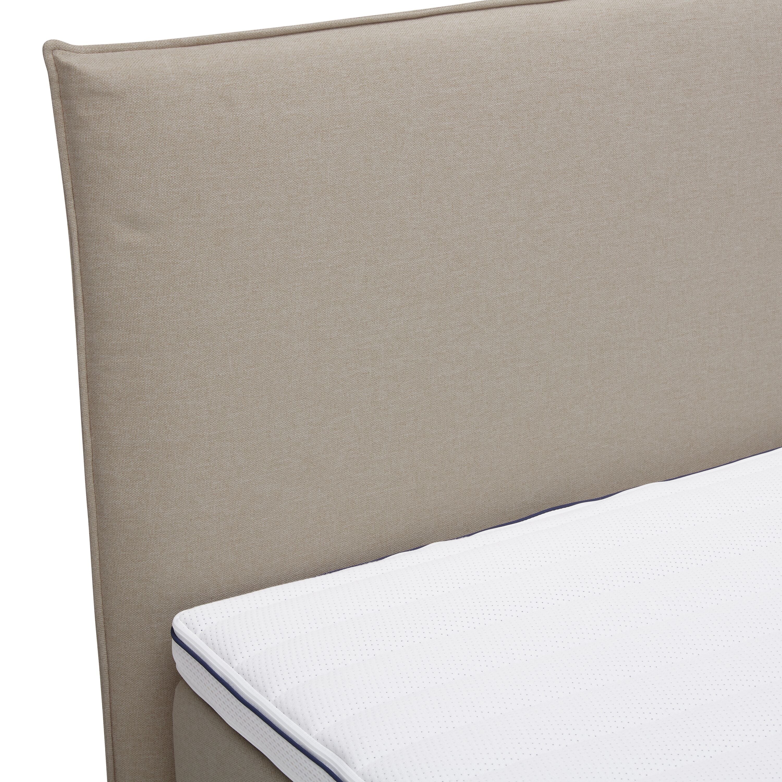 bico GOODNIGHT Boxspringbett - Beige / B: 160.0 cm x T: 200.0 cm