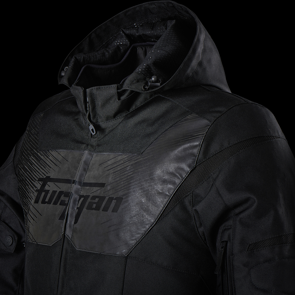 Furygan - Blouson Shard HV' Noir / Gris