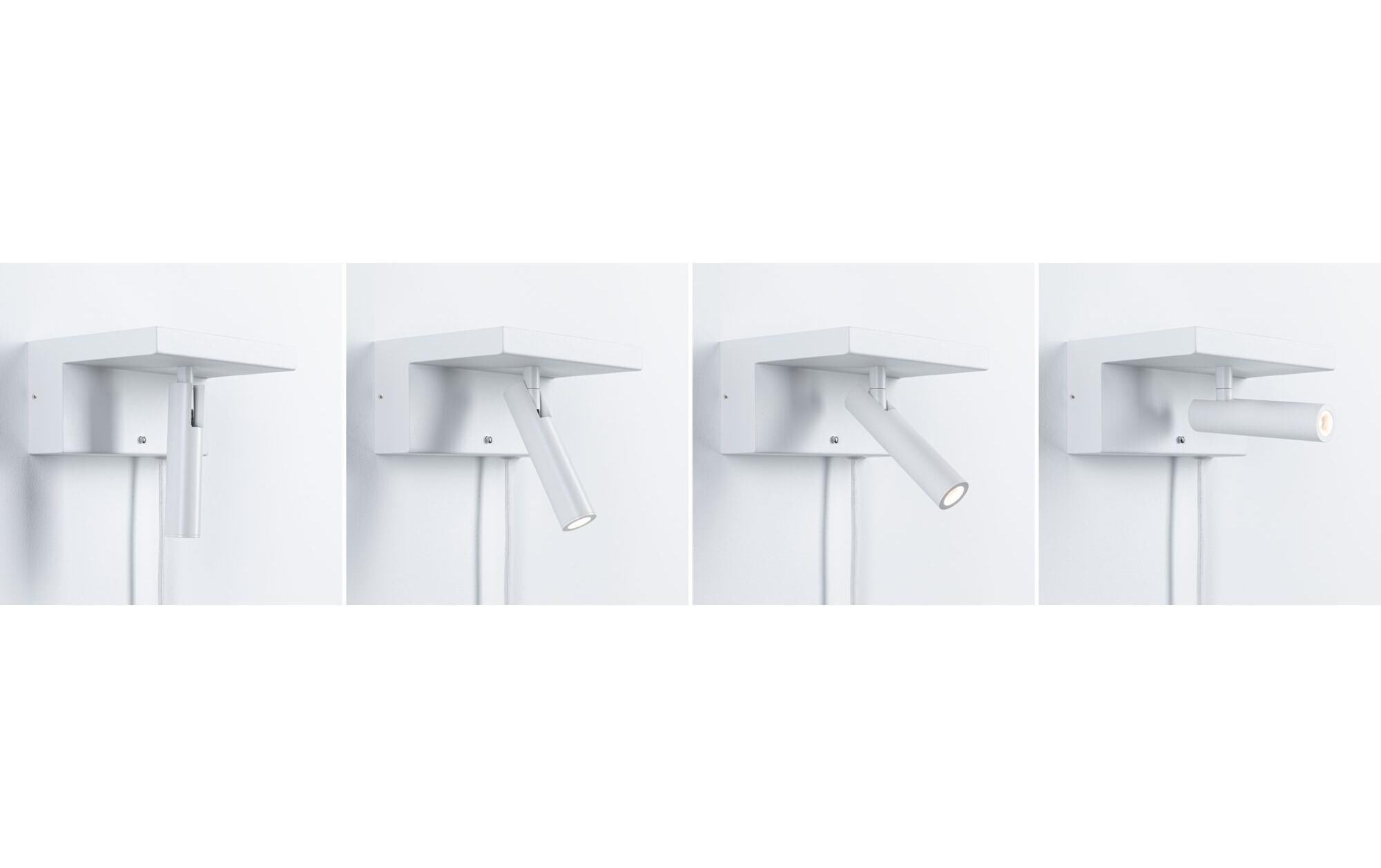 Wandleuchte 3-Step-Dim Jerik USB C WeissDimmbare LED Wandleseleuchte
