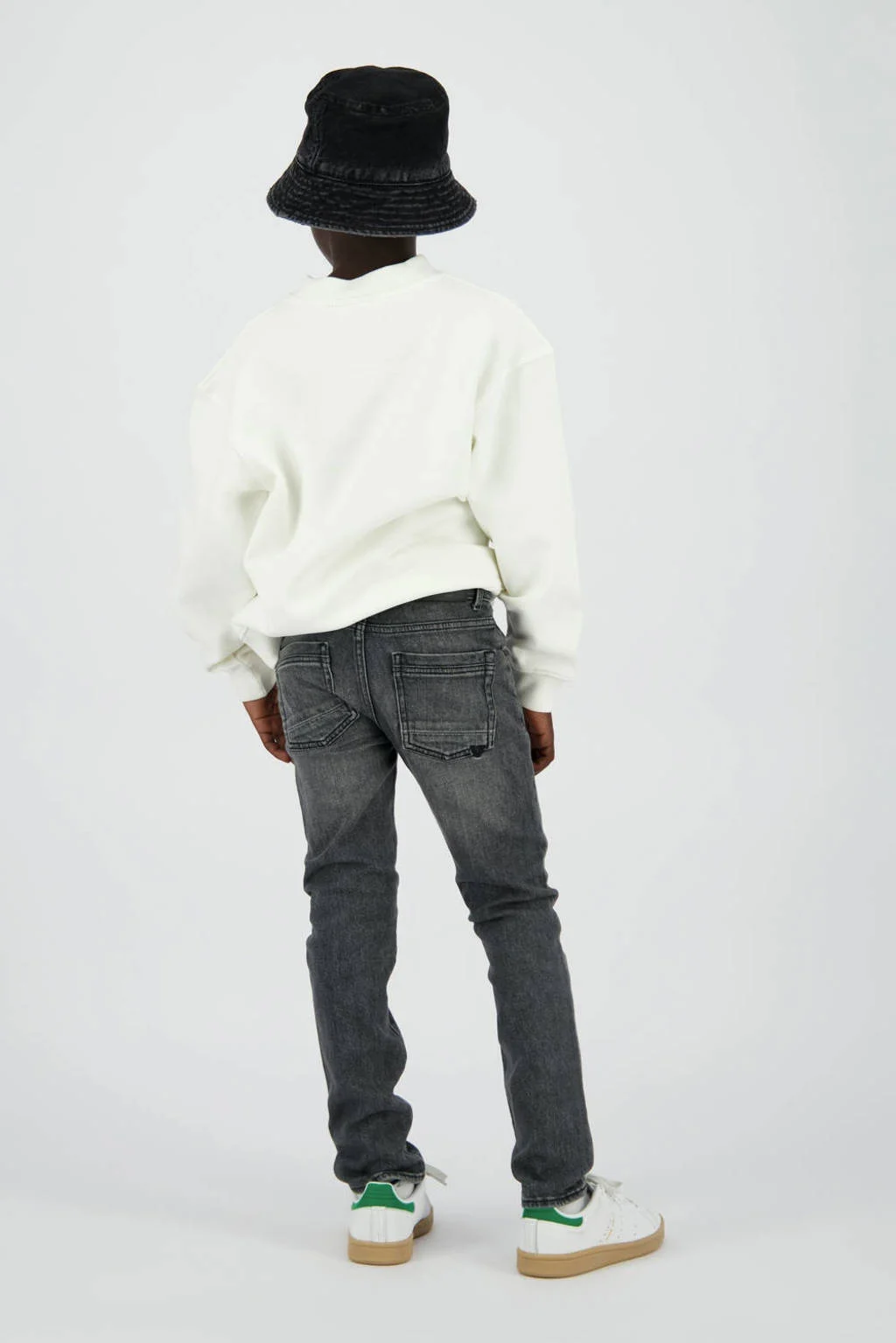 Vingino waist slim fit jeans grey denim