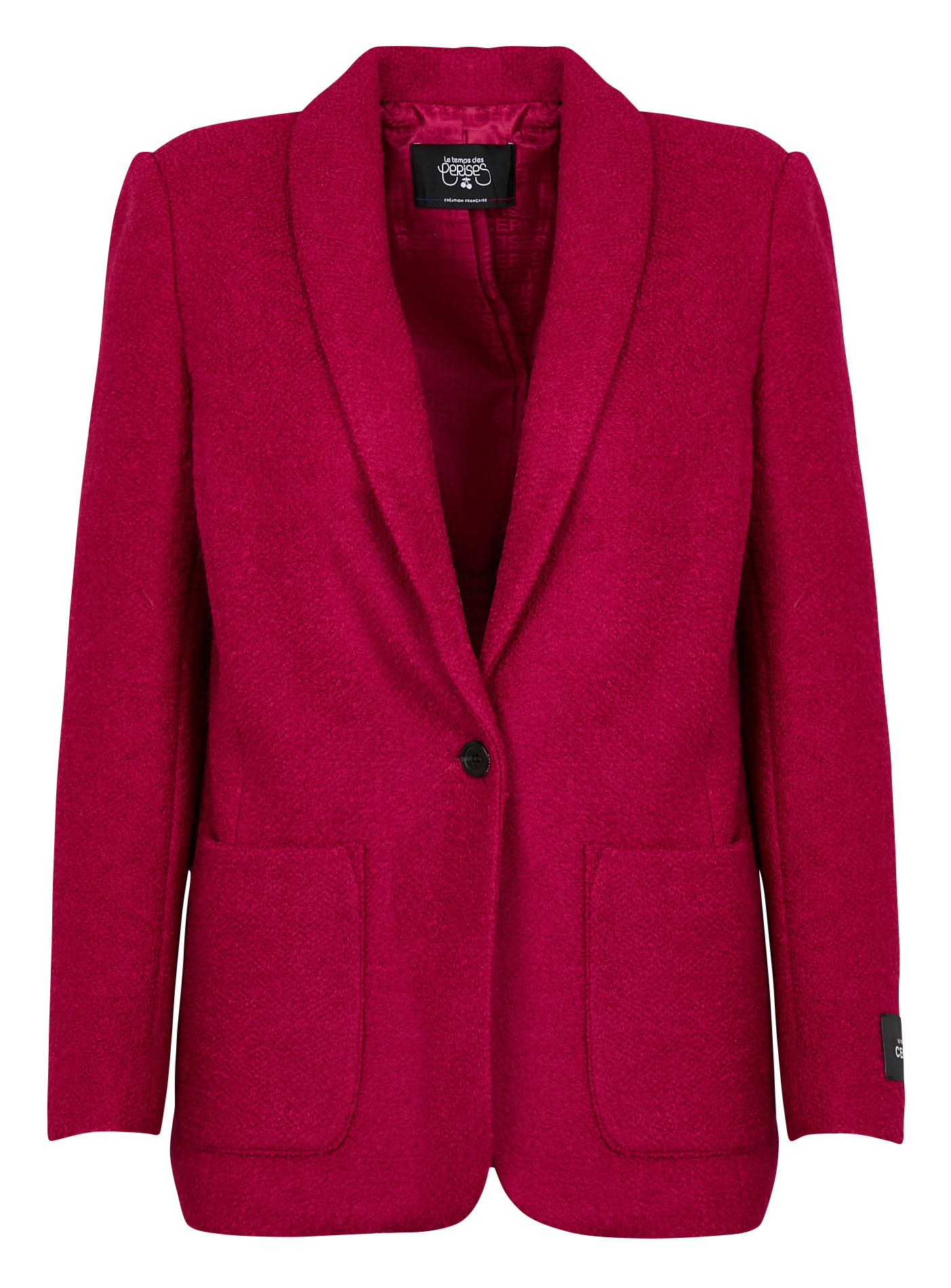 GREDOS - Veste de tailleur droite | Rose