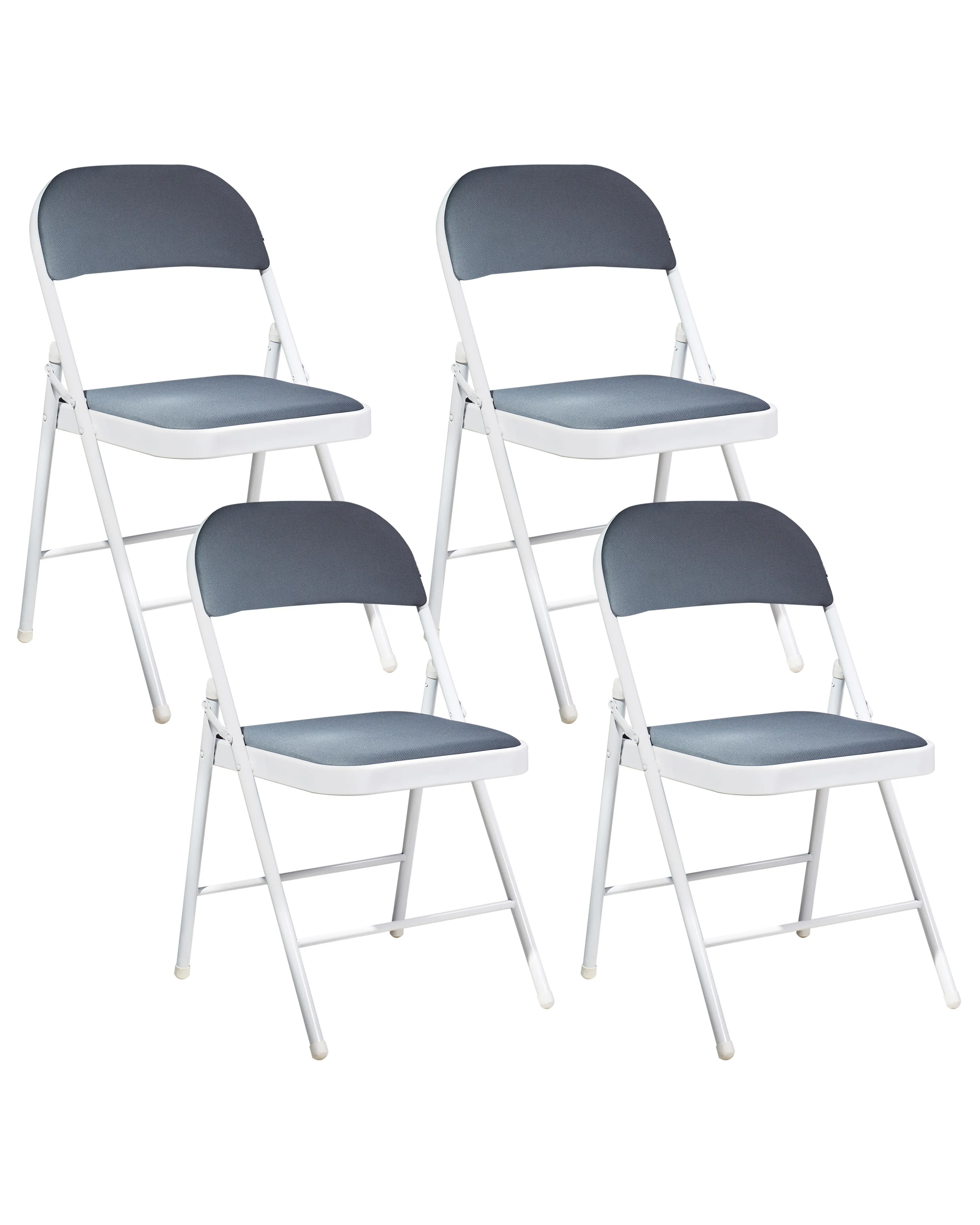 Set van 4 klapstoelen SPARKS Donkergrijs
