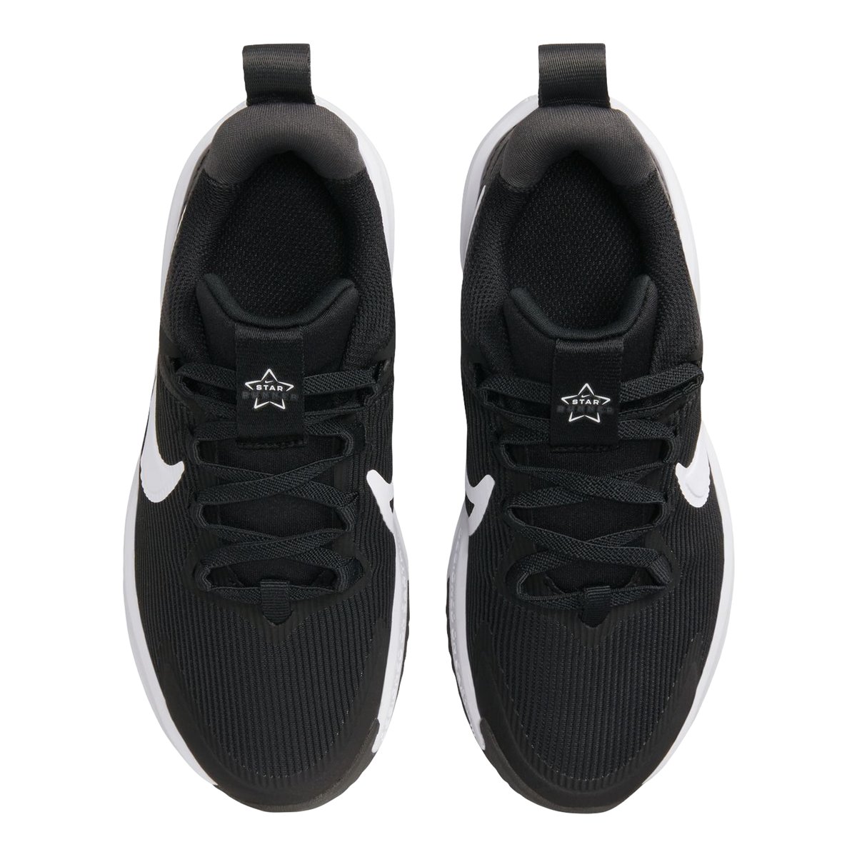 Facile à mettre-Starrun4v-jb-Baskets - Talon plat - Noir/Blanc