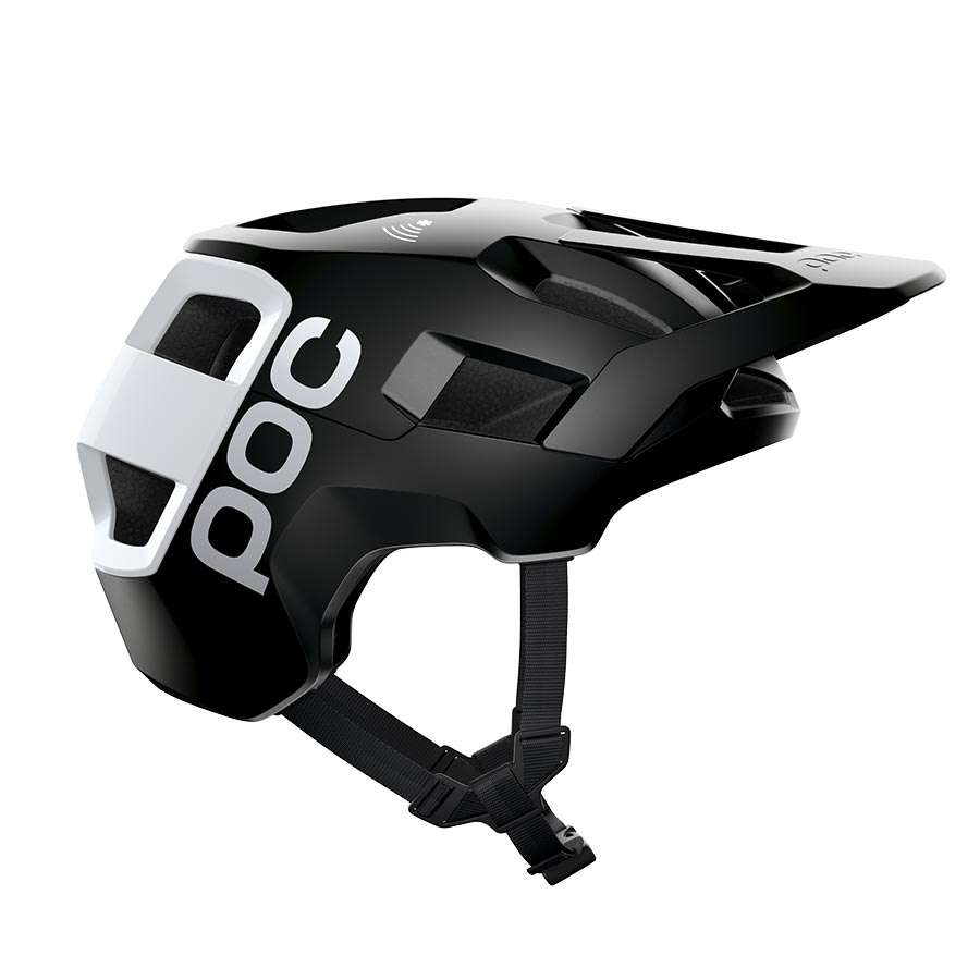 POC Kortal Race MIPS MTB Fietshelm Mat Zwart/Wit