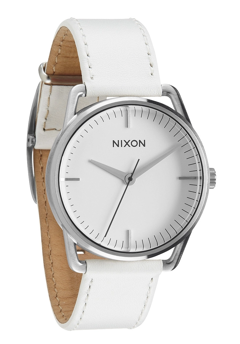 Nixon The Mellor Silver / White Damenuhr A129391