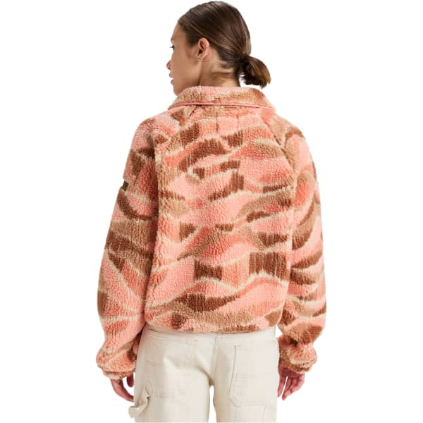 Veste polaire ROXY BLURRY CLOUD CANDLELIGHT CANDLELIGHT PEACH DUNE
