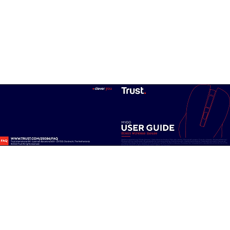 Trust Mydo trådløs mus