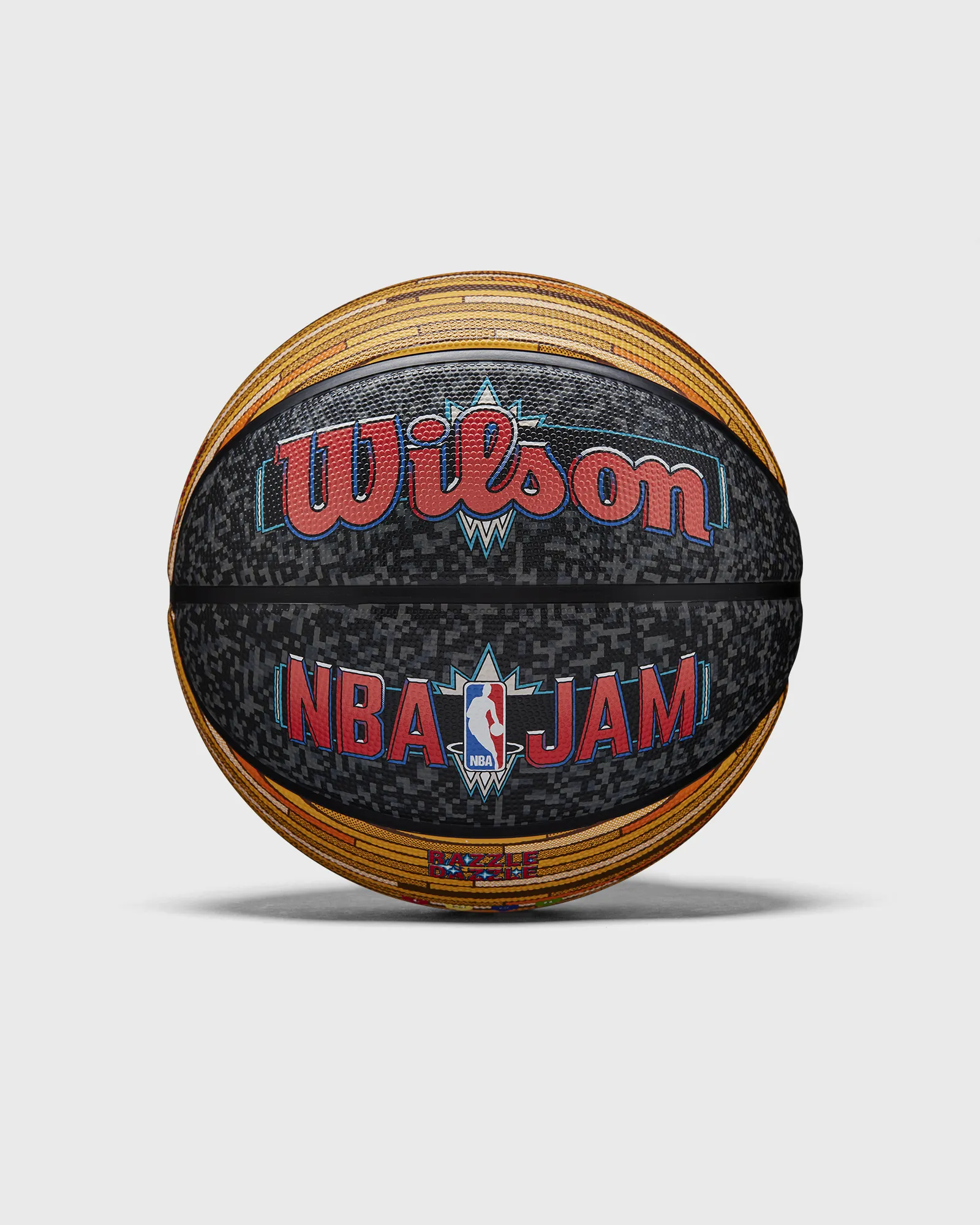 Bola de basquete Wilson NBA Jam para uso externo, tamanho 7.