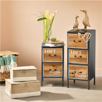 Chevet style industriel