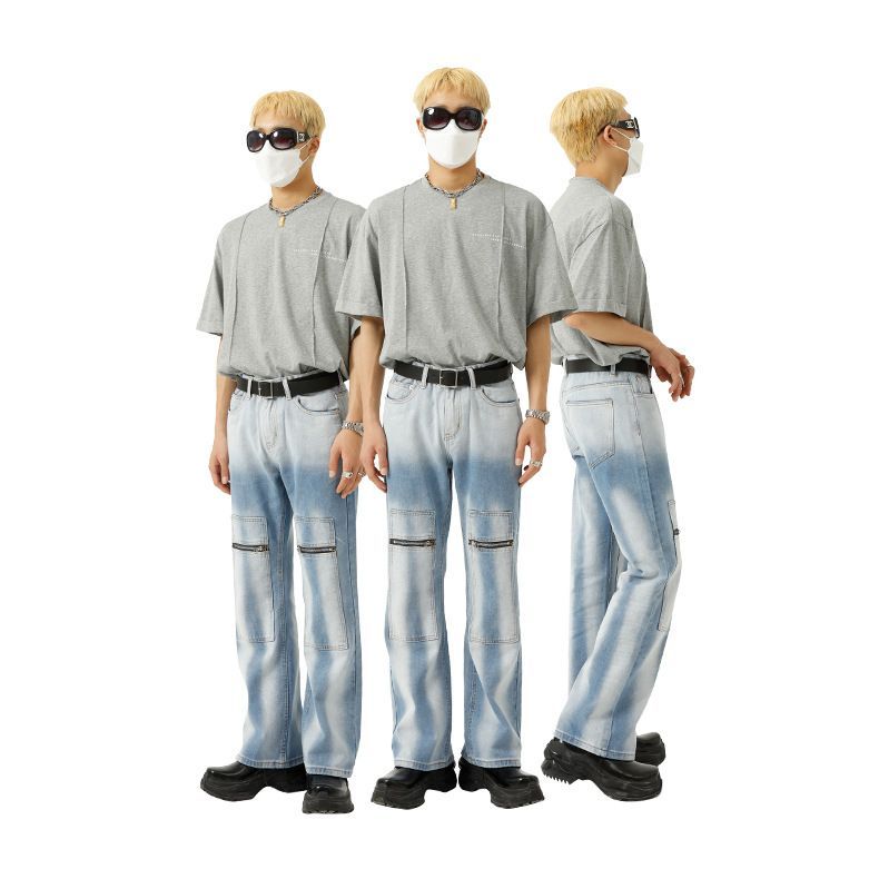 FAERIS - Rechte jeans met rits