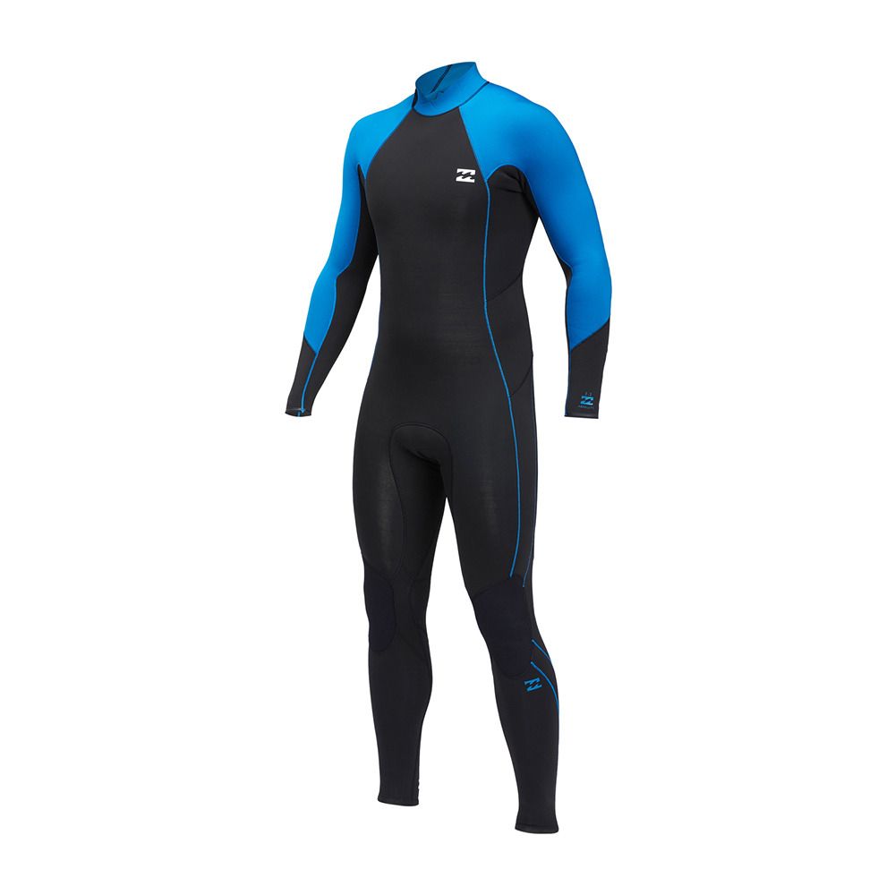 Billabong ABSOLUTE FULL BACK ZIP - Combinaison intégrale 3/2mm Homme surf blue
