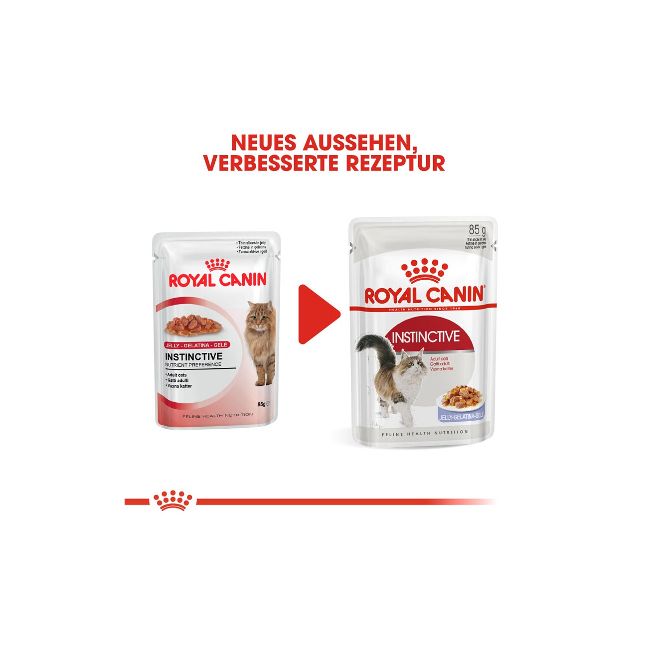ROYAL CANIN Instinctive Adult in Gelee 12x85 g