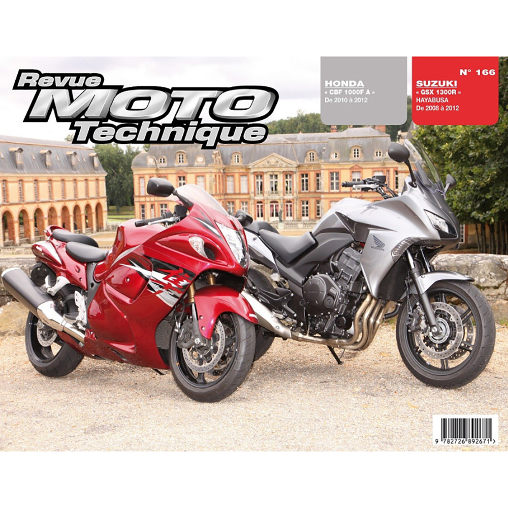 Etai - RMT 166 HONDA CBF1000FA (2010 à 2012) et SUZUKI GSX1300R HAYABUSA (2008 à 2012)