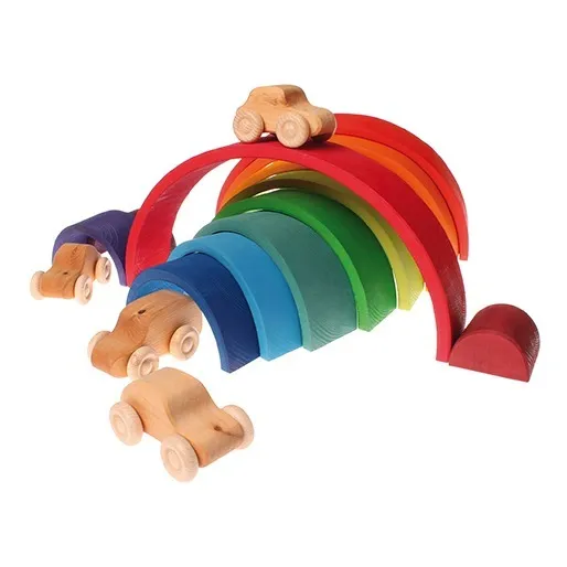 Grimm's Arc-en-ciel en bois - 12 pièces