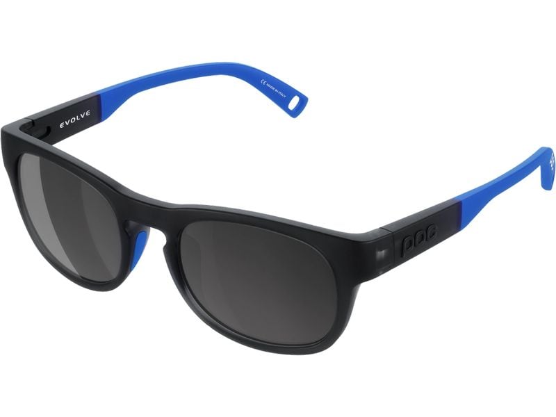 POC Sportbrille Evolve Schwarz / Blau / Grau Sonnenbrille für Kinder