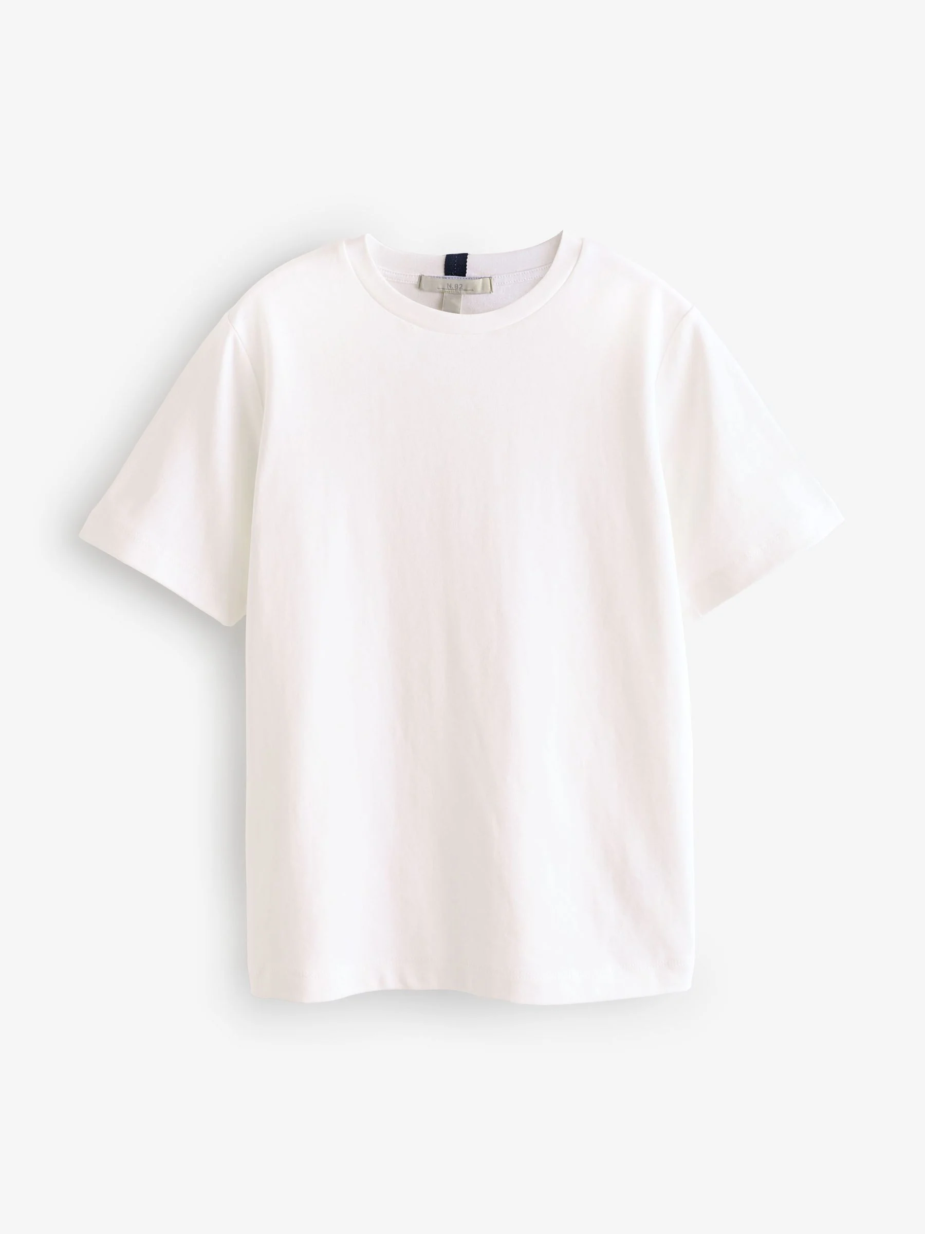 Zwart/wit/nude - Verpakking van 3 basic T-shirts van zware stof