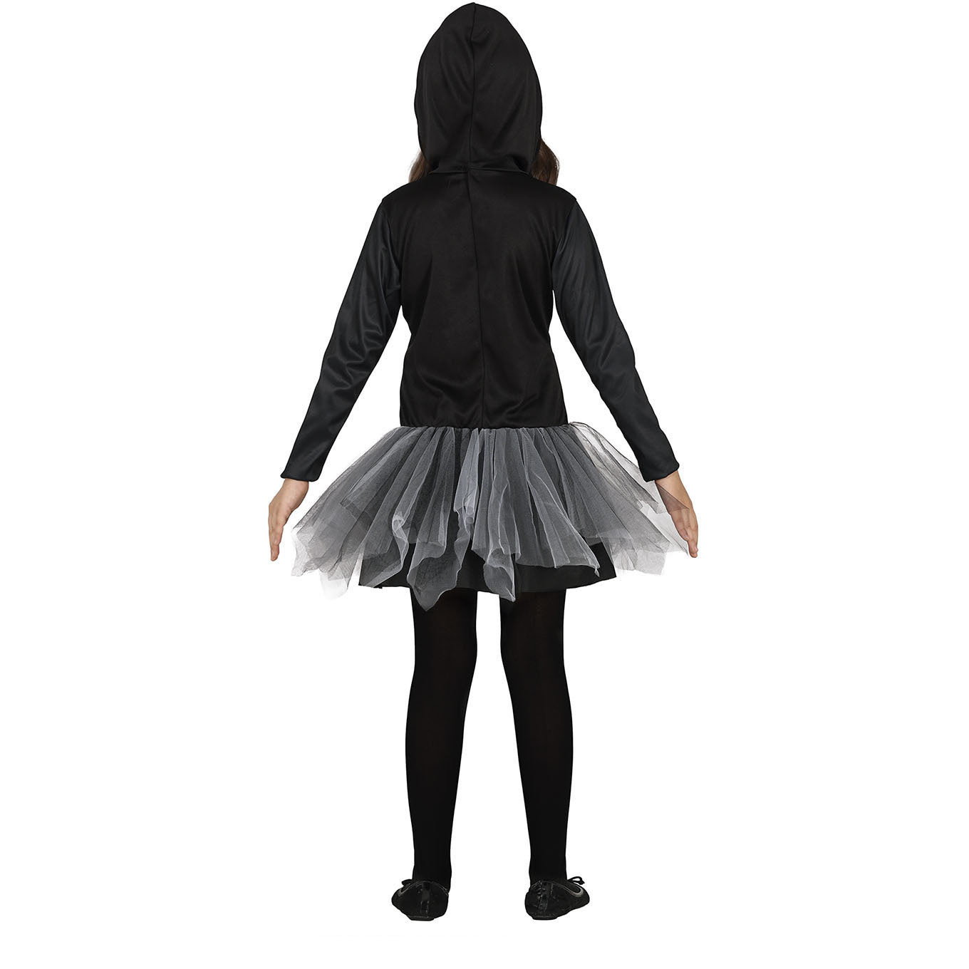 Skelet Halloween Kostuum Meisje Capuchon