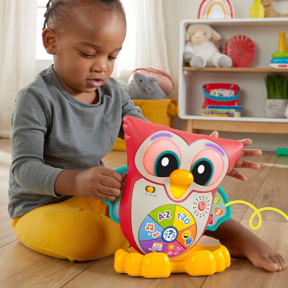 Fisher-Price Linkimals Leuchtende und Lern-Eule