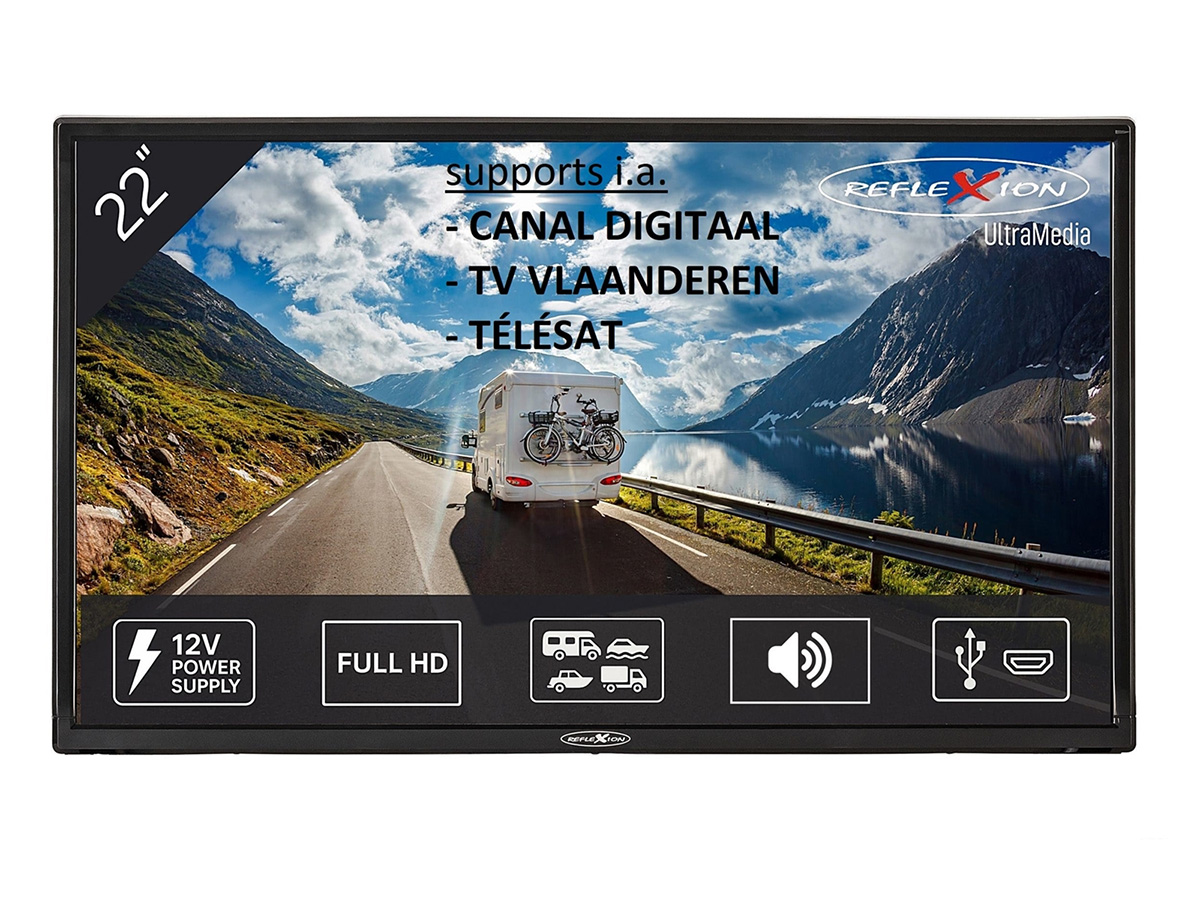 Reflexion LED2225 Camping LED televisie