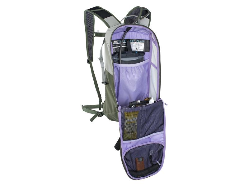 evoc Rucksack Ride 8 l, Stone/Dark Olive Bikerucksack