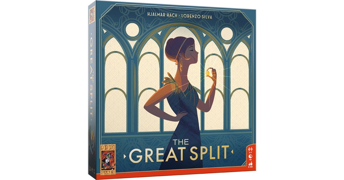 999 GamesThe Great Split Bordspel  (Nederlands, 2 - 7 spelers, 45 minuten, Vanaf 8 jaar)
