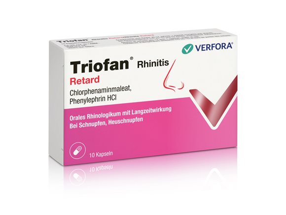 TRIOFAN Rhinitis retard<br>10 Stück, Blister, Hartkapsel, retardiert