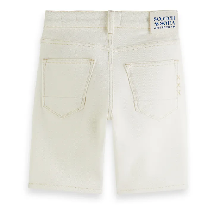 Scotch & Soda Short Strummer Slim Fit Garment | Blanc