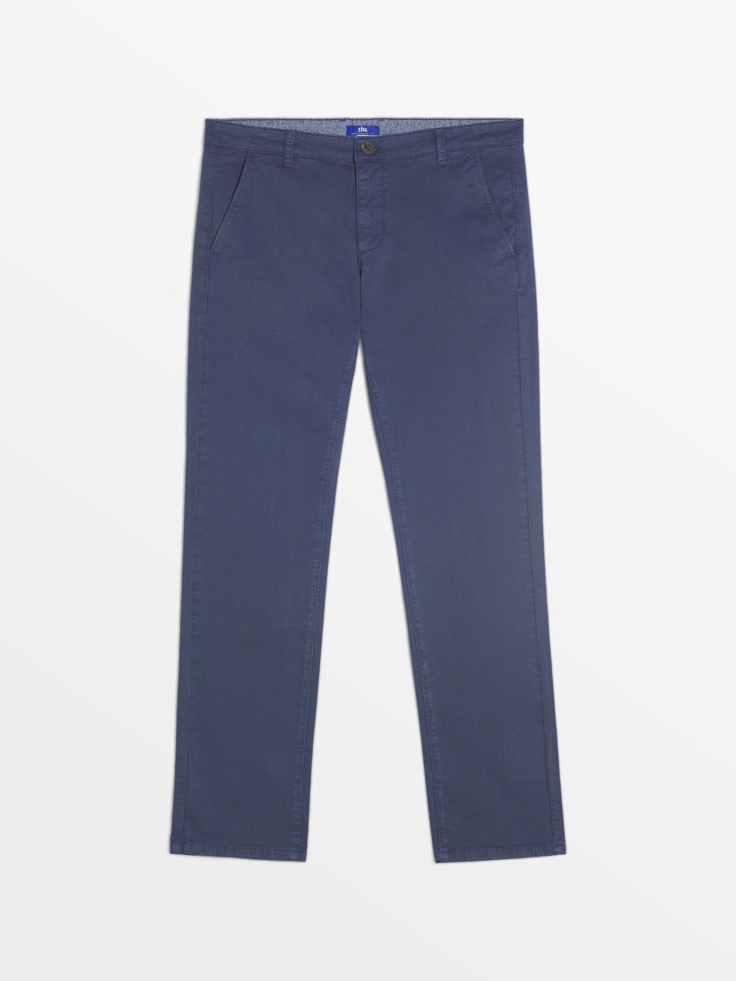 Pantalon Chino Homme Bleu