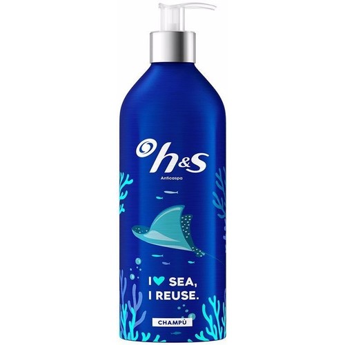 Head & Shoulders - Botella Rellanable Aluminio Clasico Champú