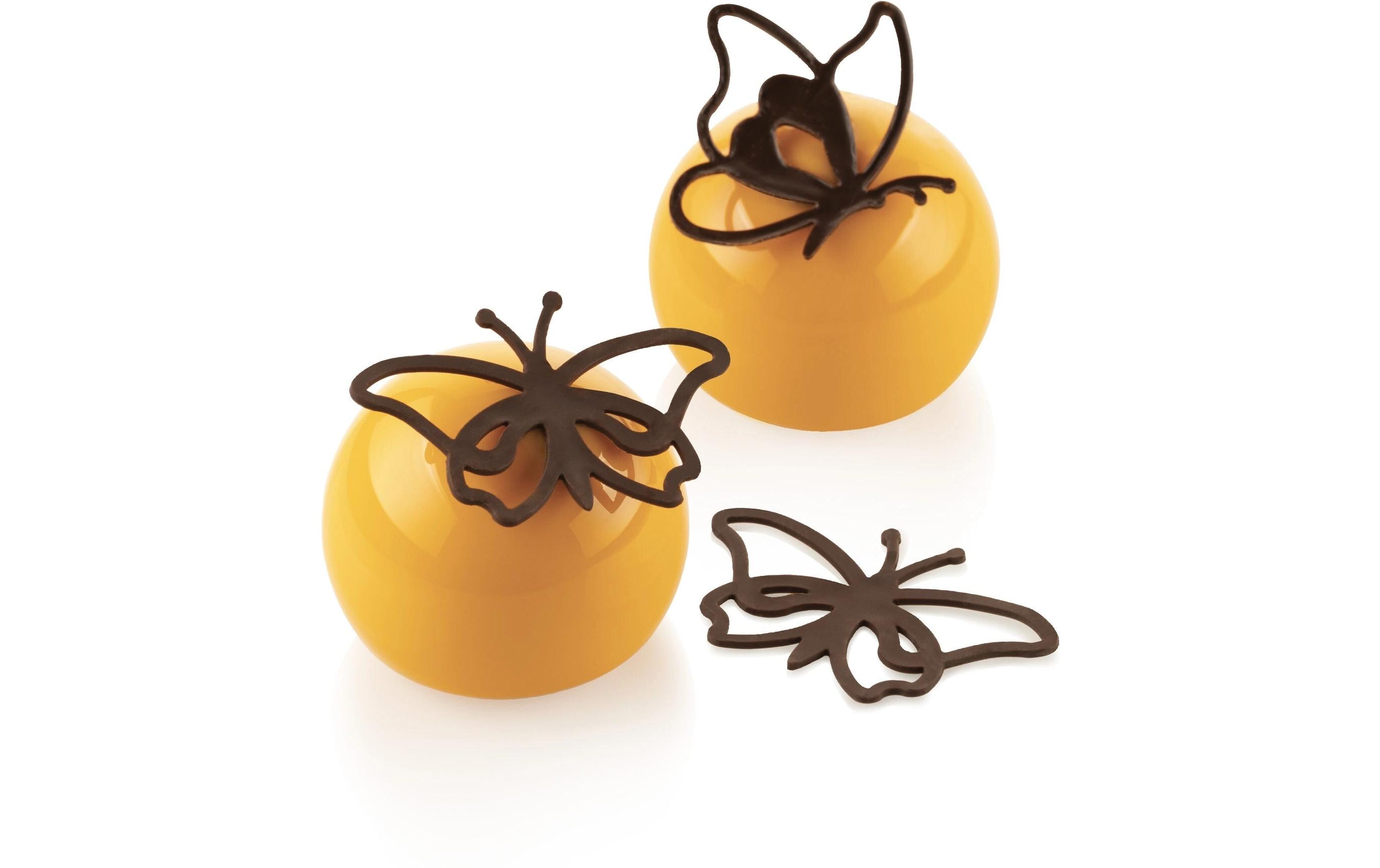 Silikon – Matte Schmetterlinge SonderformSchmetterlings-Dekorationen für elegante Kuchen und Gebäck