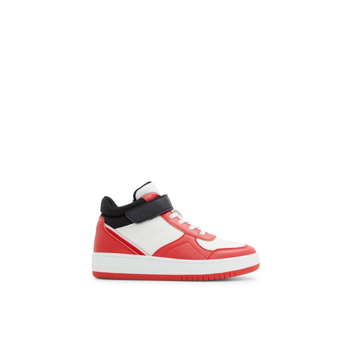 BBX-Swag-jb-Baskets montantes - Talon plat - Rouge Vif