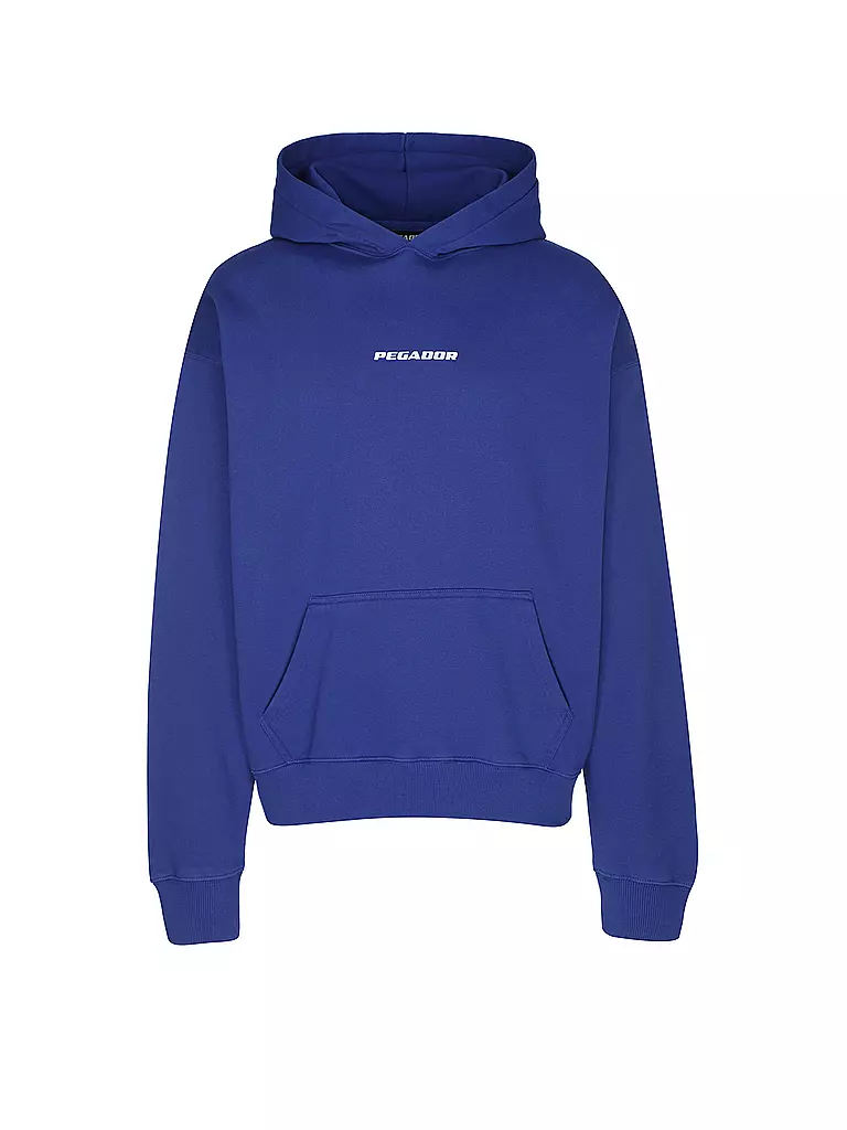PEGADOR Kapuzensweater - Hoodie Oversized Fit blau