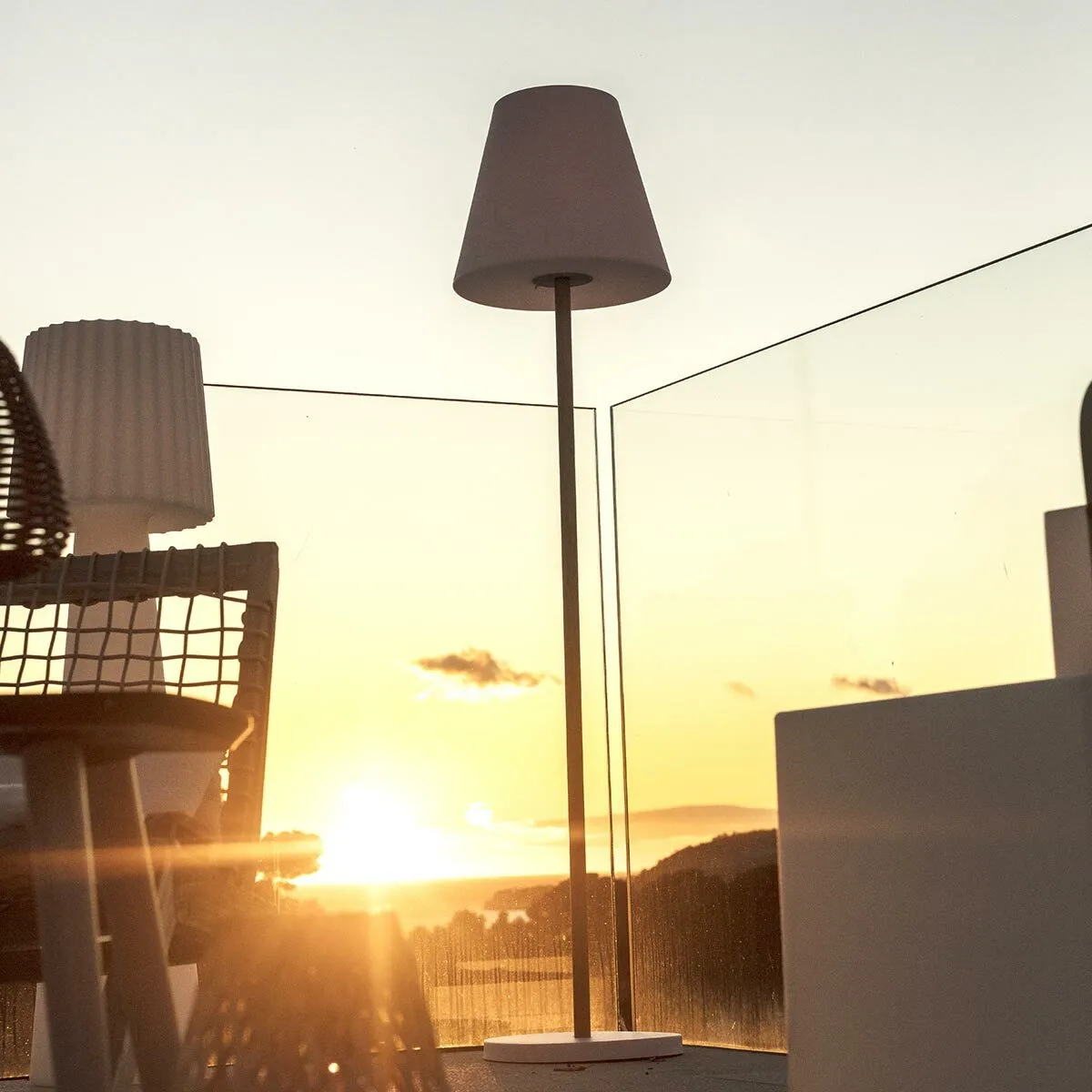 Lumisky Lampadaire Solaire Standy Wood