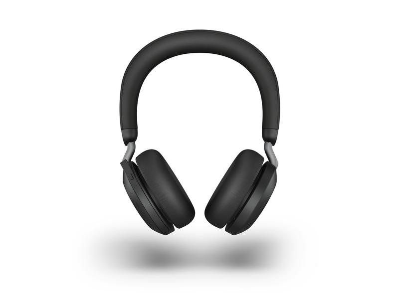 Jabra Headset Evolve2 75 Duo UC USB-A, Schwarz Erstklassige Soundtechnik für branchenweit führende Sprachqualität