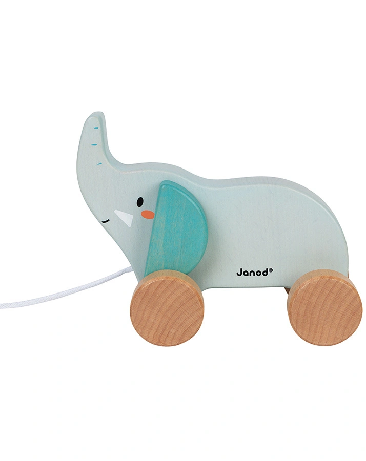 Janod-WWF® Nachziehtier ELEPHANT aus Holz