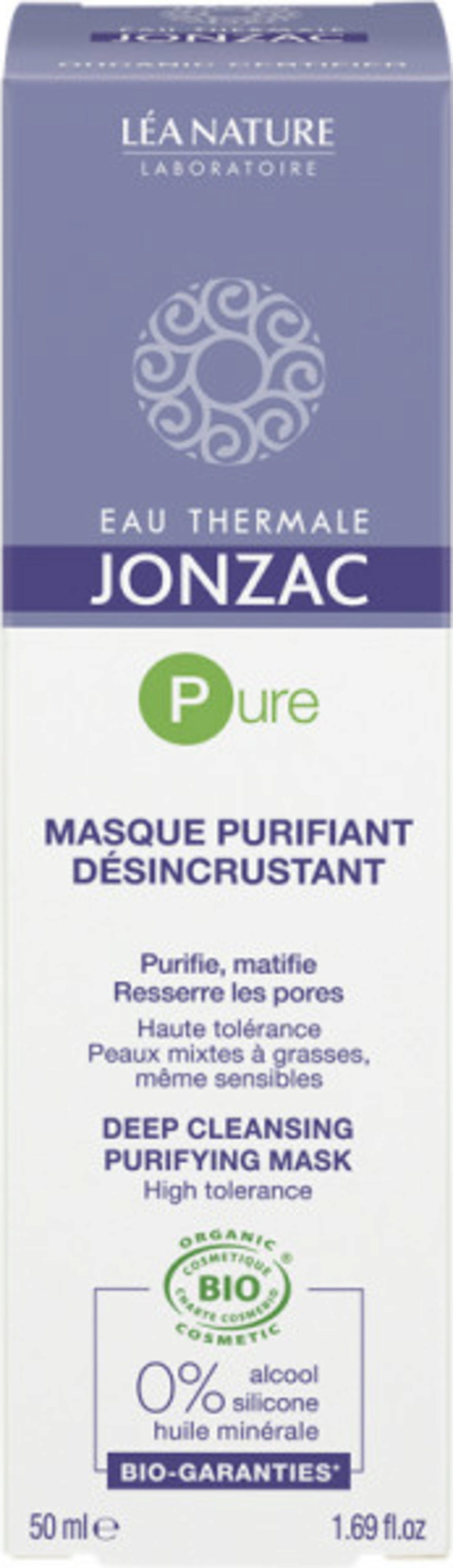 Eau Thermale JONZAC  Pure Deep Cleansing Purifying Mask, 50 ml