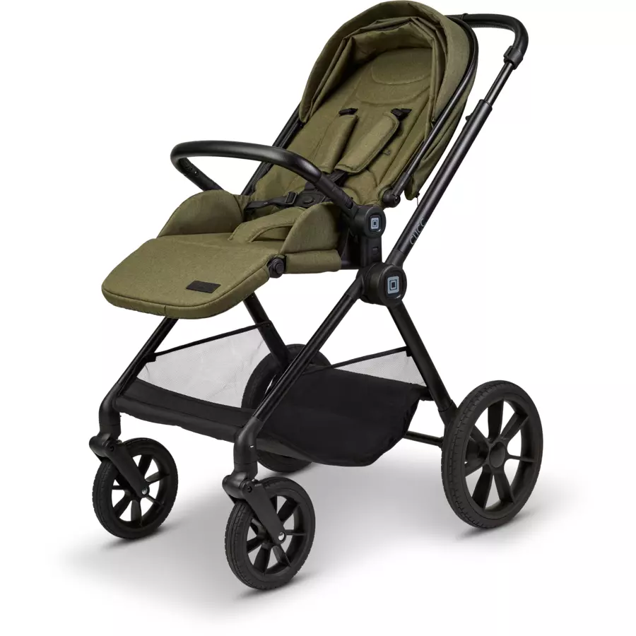 MOON Kombikinderwagen Clicc moss green melange